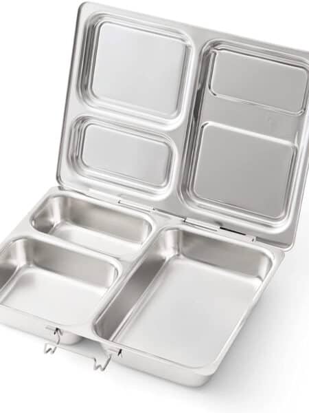 Planetbox stainless steel lunch box.