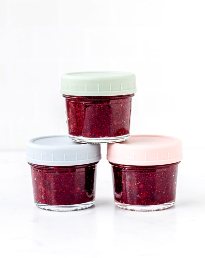 Mixed Berry Chia Seed Jam for Baby {No Added Sugar} - Healthy Kids Recipes